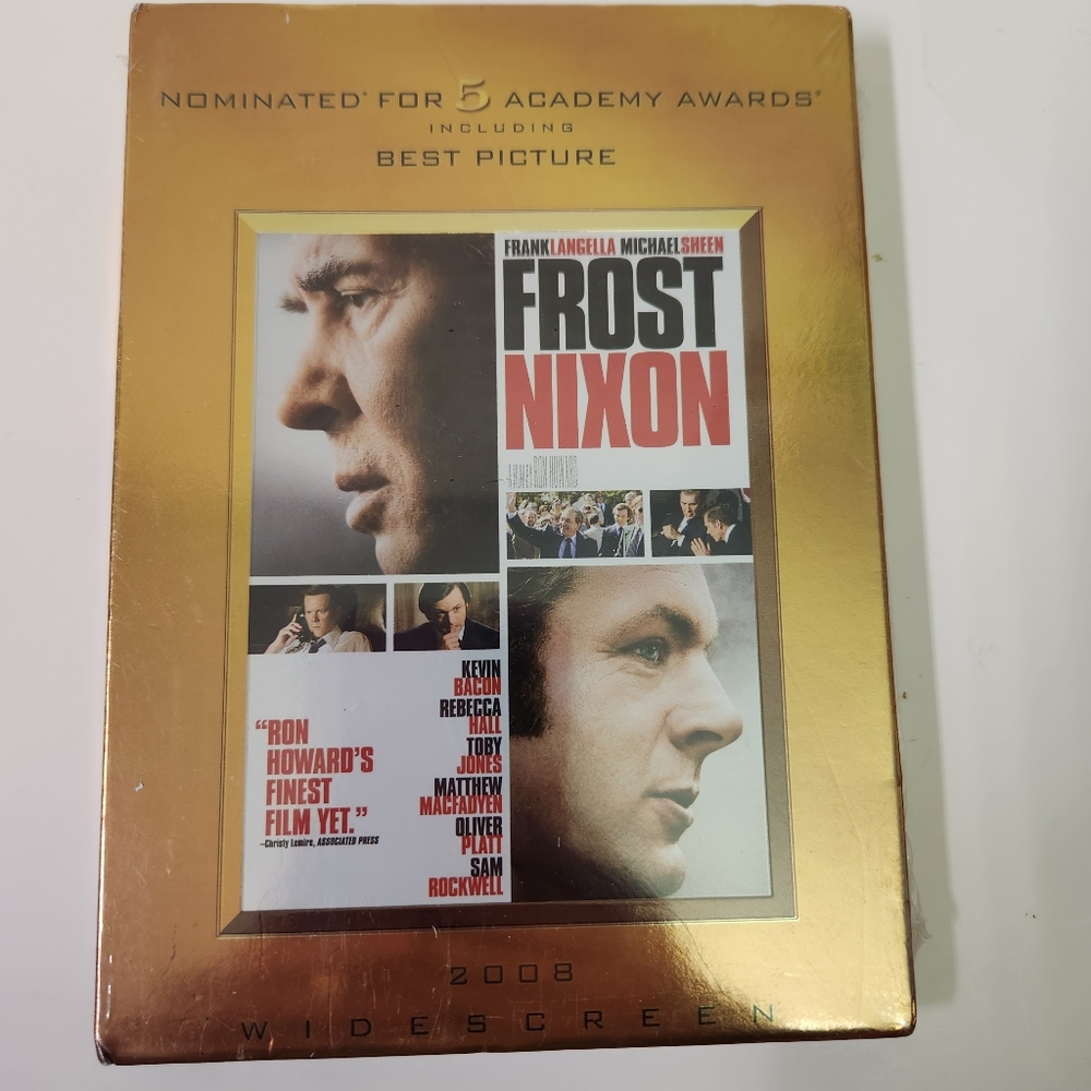 🆕Frost Nixon DVD New and Sealed 5 Academy Award Nominations 2008 Widescreen